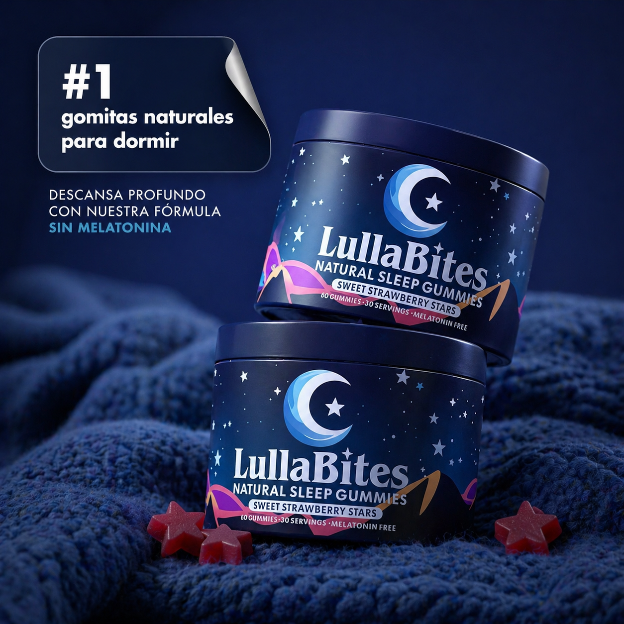 Gummies naturales LullaBites