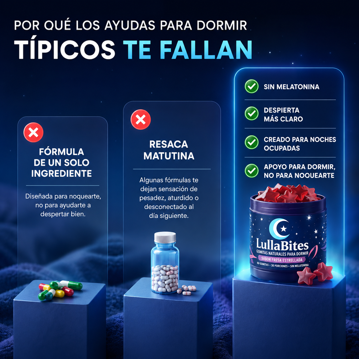 Gummies naturales LullaBites
